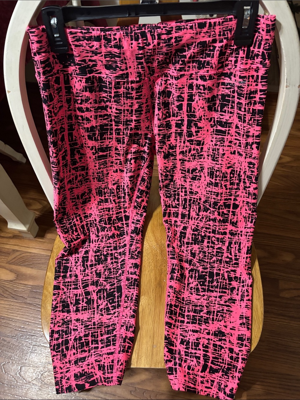 Calvin Klein Performance Pink and Black Capris